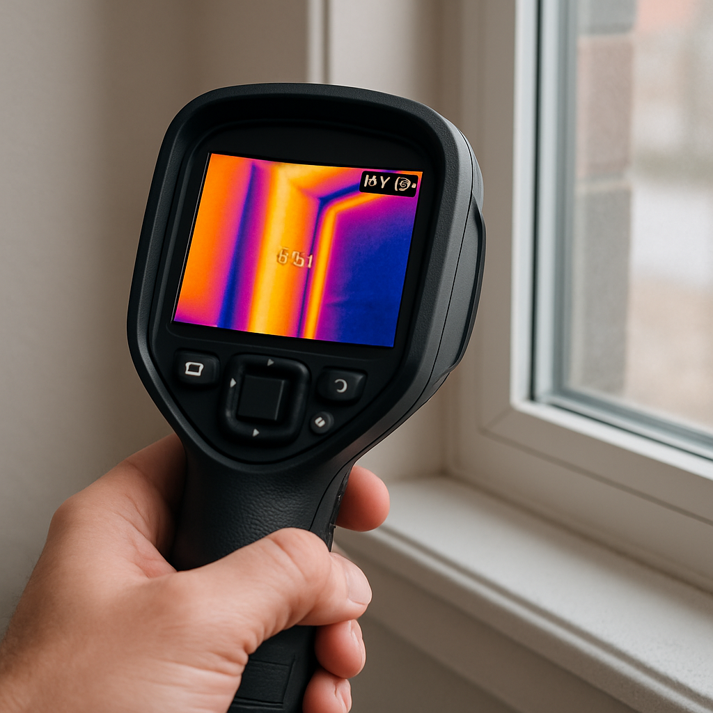 Test szczelności okien